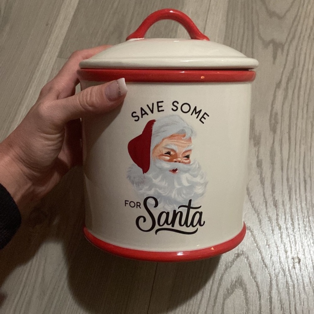 NEW 2021 NEW Hallmark Santa Cookie Jar